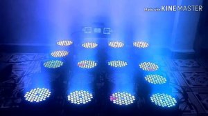 DMX 512 Controlling Led Par and Laser Show | DMX512 Running | DMX512 Chase, Scenes | DMX512 Progra