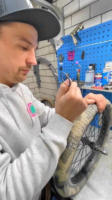 Тестирую дорогую камеру с герметиком. Результат поразил! bmx бмх мтб лайфхак