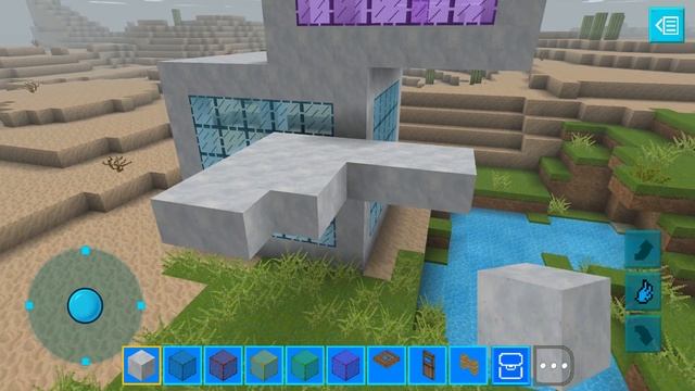 Как построить Кубический дом❓Юзаем блоки игры #TerraCraft: How to Build Block House❓ #survivalcraf смотреть онлайн