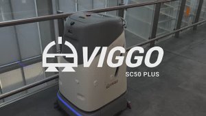 Беспилотный робот VIGGO SC50 PLUS в Аэропорту
