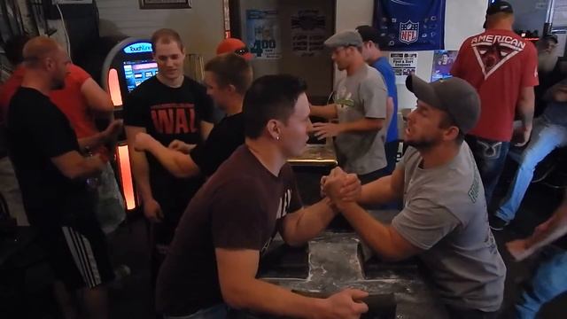 MN Armwrestling: Ya Betcha Bar Practice Sept. 2014 смотреть онлайн