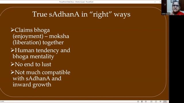 Tantra - Pros And Cons - Sanatana Dharma Series- Talk in English