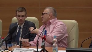 "Круглый стол" ЛДПР - Жириновский Живьем