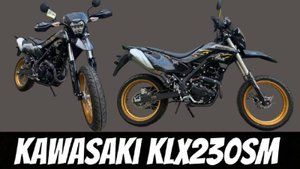 Резвый, дерзкий Kawasaki klx230sm. Обзор!