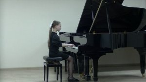 Рутковская Полина 11 лет И.С. Бах Двухголосная инвенция № 9 фа минор