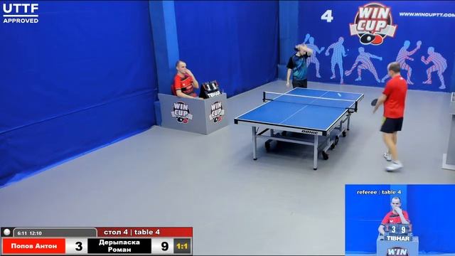 18:00 Попов Антон 2-3 Дерыпаска Роман стол 4 Юг -3 04.12.20 смотреть онлайн