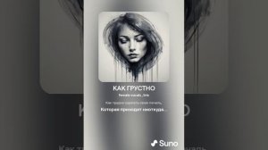 КАК ГРУСТНО (ПЕСНИ SUNO)