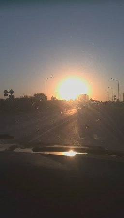 Красивый южный закат