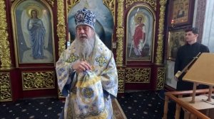 Проповедь епископа Максима в праздник Благовещения Пресвятой Богородицы