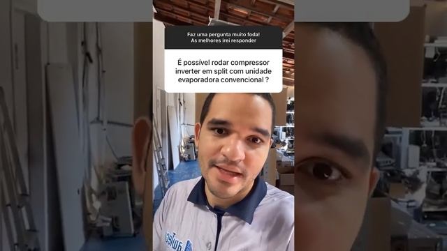 TEM COMO RODAR COMPRESSOR INVERTER COM EVAPORADORA CONVENCIONAL? | Bastidor Climatrônico #094 #AME