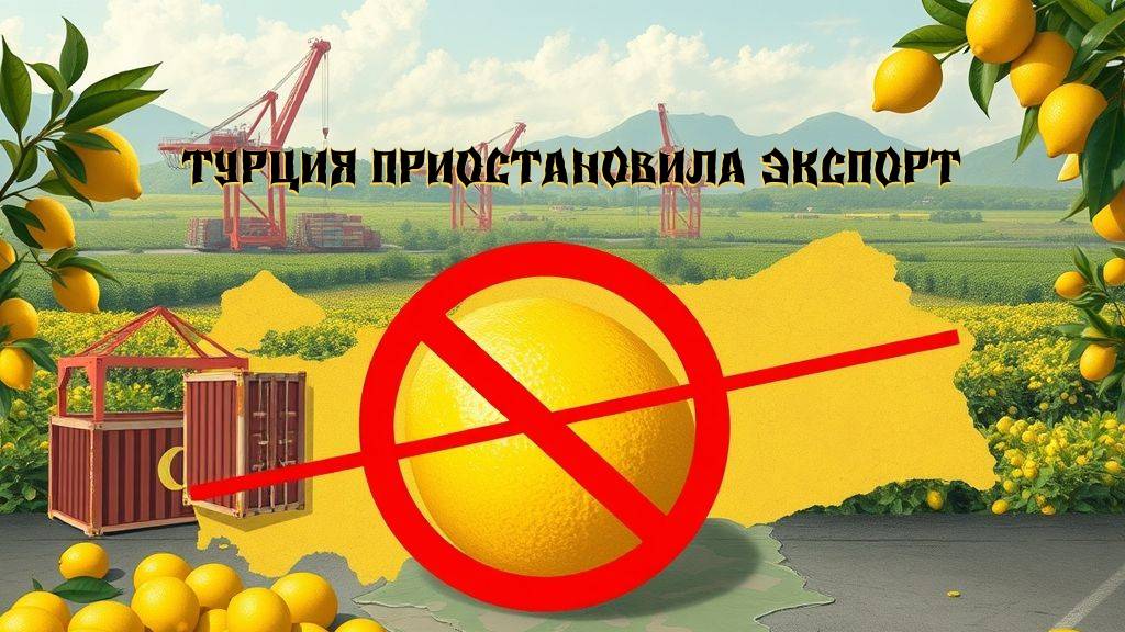 Турция приостановила экспорт лимонов: что это значит? смотреть онлайн