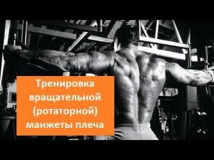 Тренировка вращательной (ротаторной) манжеты плеча