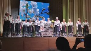 "Расцвела под окошком белоснежная вишня": народный ансамбль казачьей песни "Черноморочка" (г. Анапа)