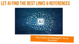 Stop Wasting Time! Let AI Find the Best Links & References for You