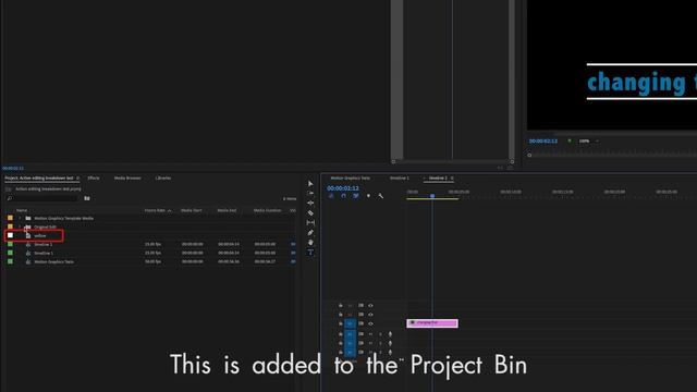 Update Premiere Pro MOGRTS Across Your Project - MOGRT Master Styles Explained in Under 1 Minute смотреть онлайн