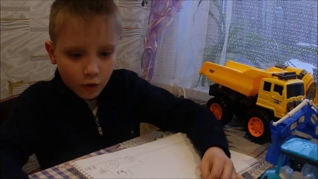 Урок 2. Рисуем трактор с Димой) смотреть онлайн