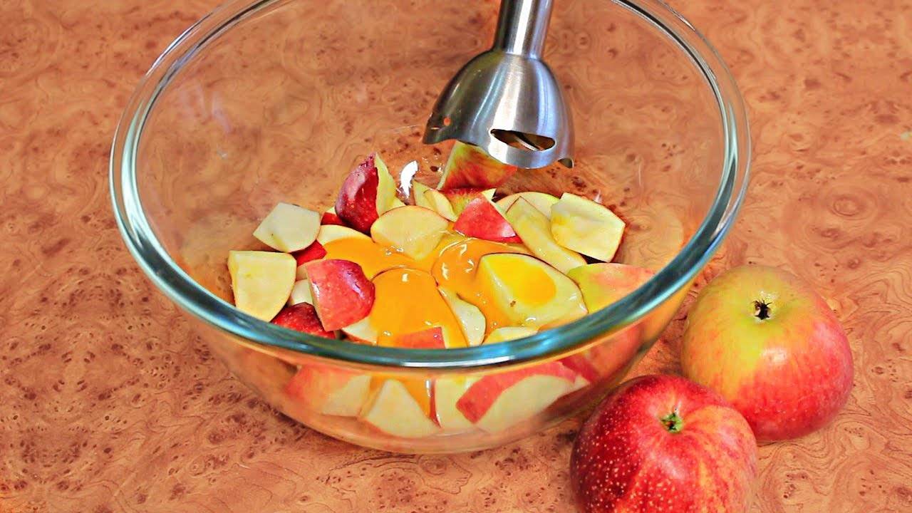 Просто взбейте яблоки с яйцами: и ты будешь готовить так всегда! смотреть онлайн