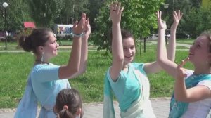 "Богу Хвала". Эпизод Харинамы Вологда 2016 г.