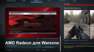 Лучшие настройки графики AMD Radeon для Warzone Verdansk Season 3
