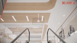 Кронштейн для телевизора или монитора на потолок UNITEKI LCD2101NW белый диагональ 23-50"