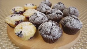 МАФФИНЫ из МакДональдса шоколадные и с чёрной смородиной