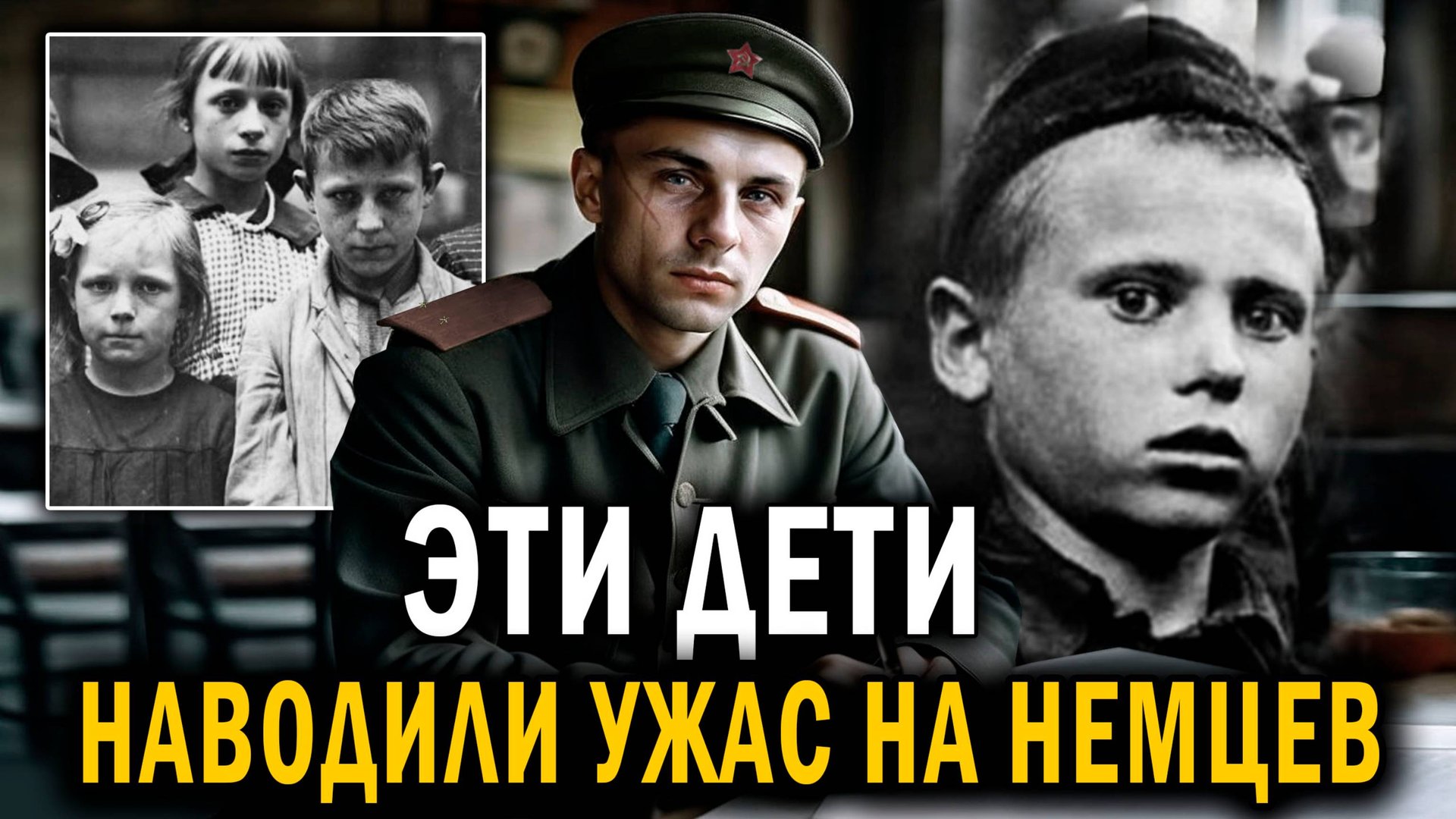 ЭТИ ДЕТИ НАВОДИЛИ УЖАС НА НЕМЦЕВ - Почему немцы боялись детей - Документальный фильм ВОВ