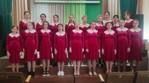 «Вечерняя песня», обр. А. Луканина. Хор «Скерцо» Рук.: Иванова Т.В. Конц.: Годун В. П.