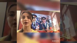Флешмоб "Песни Победы" студенты ДППК им. Г. Б. Казиахмедова Агамирзоева Наиля