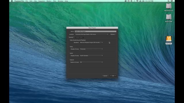 Tutorial Adobe Premiere Pro CC - Episode 1 - Setting up a Project смотреть онлайн