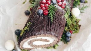 Торт Рождественское полено
