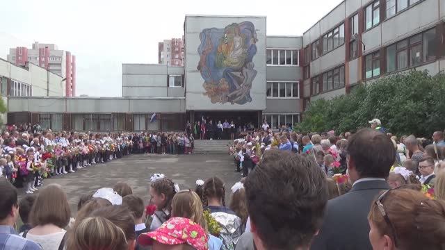 1 сентября.Школа 33, г.Вологда. 2018