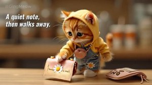 Tiny Cat’s Honest Find _ Kindness Without Applause