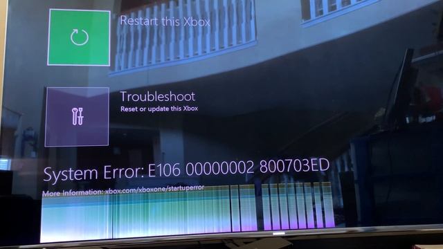 Xbox one error fix - E106 Xbox one hard drive startup error fix solution - tech videos смотреть онлайн