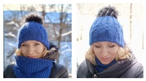 Простой и красивый комплект "Звёздное небо"/МК