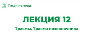 Лекция 12