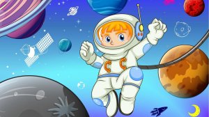 средняя группа Ромашки  космос