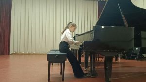 Медведева Софья, Вариации на русскую народную песню "Во сыром бору тропина" обр. Ю. Барахтиной