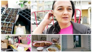 223 Жизнь в России. РАССАДА. МНОГО НУЖНЫХ  ПОКУПОК. ПОЧЕМУ НЕ ПОКАЗЫВАЮ ДОМ .