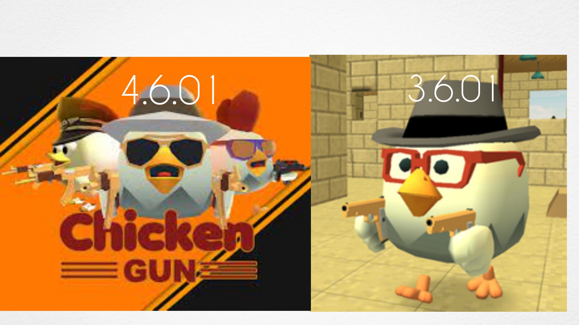 Что будет если перенести удалённую карту из Chicken Gun на новую версию? смотреть онлайн