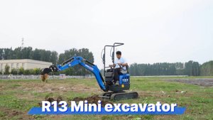 Rippa R13 мини эскаватор- не заменимый многофункциональный помошник.