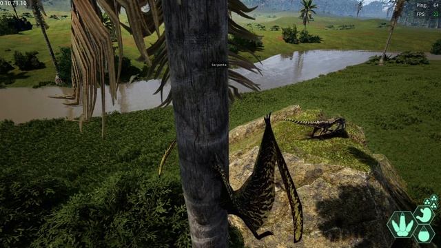 The Isle EVRIMA / Птеранодон / Подозрительный раптор / Карнотавры каннибалы /Разборки Дейнозухов смотреть онлайн