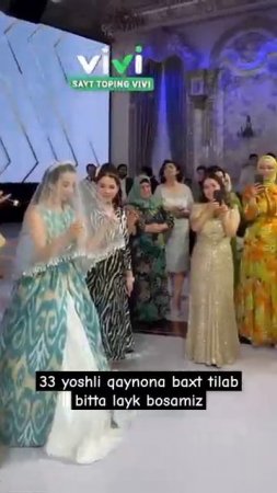 EN YOSH QAYNONA KELIN SALOMINI QABUL QILDI