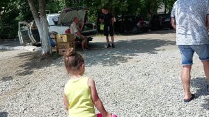 121 Живем на юге +44. ЯРМАРКА в субботу. НЕЛЕПАЯ СИТУАЦИЯ. РЕБЁНОК ПОШЁЛ УЧИТЬСЯ.