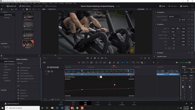 Speed Ramping Tutorial - Davinci Resolve 16 смотреть онлайн