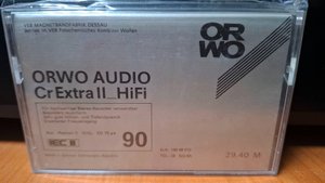 Калибровка и запись - ORWO CR Extra II Hi-Fi