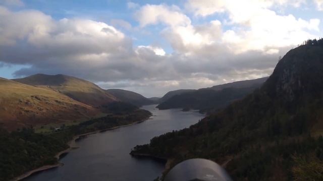 Three USAF F15 on a Low Level training sortie through the Lake District. смотреть онлайн