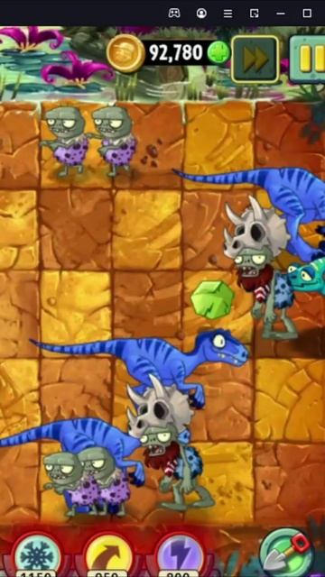 Растение против Зомби 2/PvZ2 Adventure Jurassic Marsh Day 23/Юрское Болото День 23 #pvz смотреть онлайн