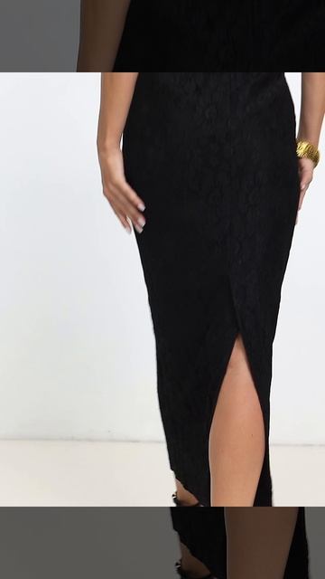 Платье "Мелания" (08-82BLK) смотреть онлайн