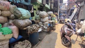 трущобы Dharavi Мумбаи Индия 2025 апрель
