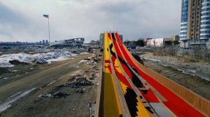 Финальная сборка тюбинговой трассы